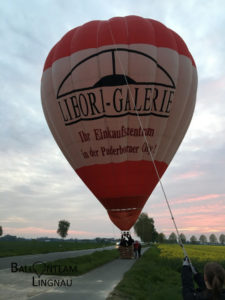 Heißluftballon Libori Galerie
