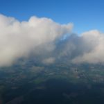 Wolke von oben aus dem Heißluftballon